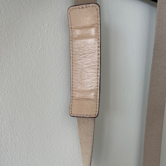 SOLD - MICHAEL KORS - Authentic Michael Kors Monogram Cross Body Bag in Vanilla - Picture 5 of 9